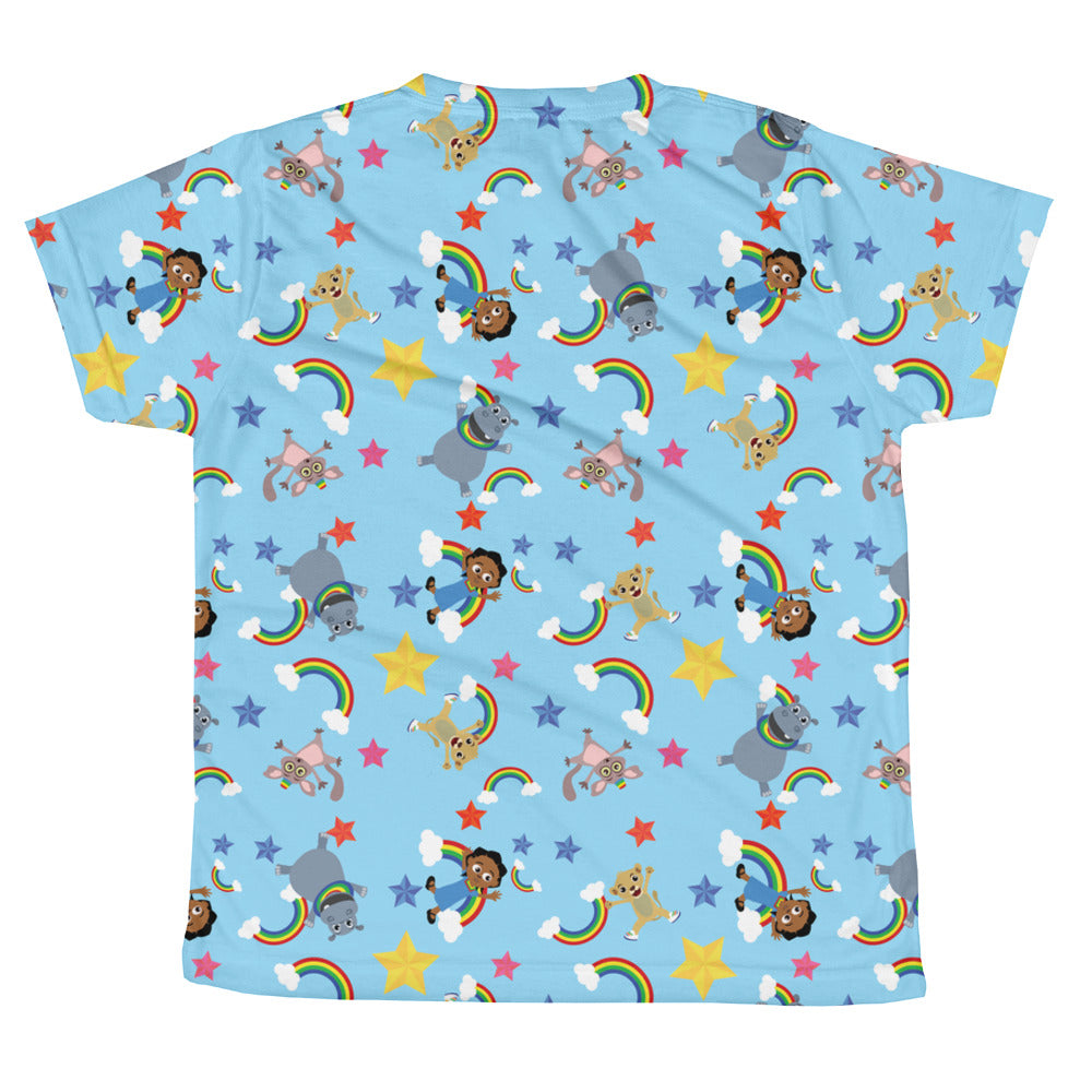Akili & Friends Print Youth T-shirt