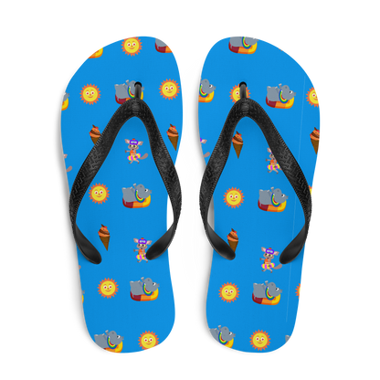 Happy hippo Flip-Flops