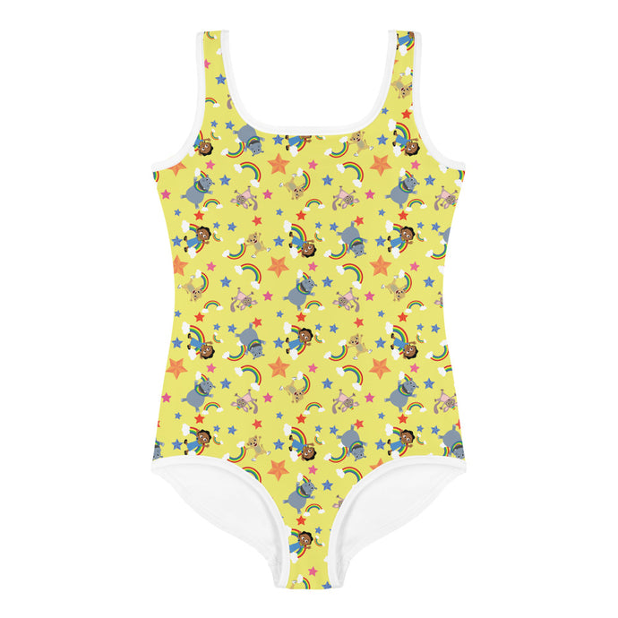 Akili Yellow Kids Swimsuit