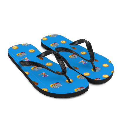 Happy hippo Flip-Flops