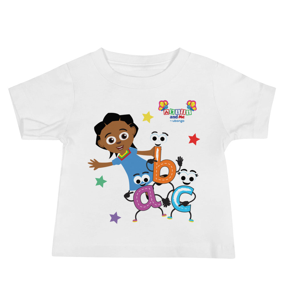 Akili & abc Short Sleeve Baby Tee