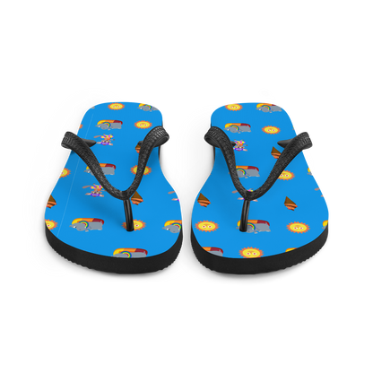 Happy hippo Flip-Flops