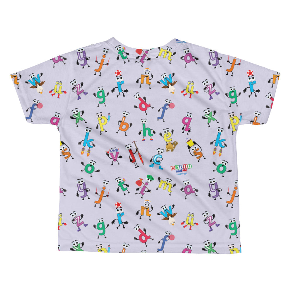 Akili's Alphabet Print Toddler's T-shirt