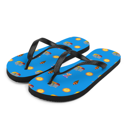 Happy hippo Flip-Flops