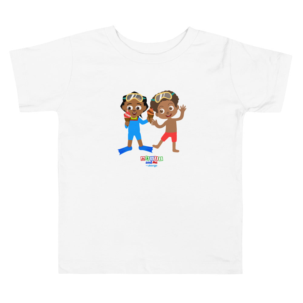 'Akili and Huruma' Toddler Short Sleeve Tee